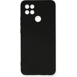 Mudanis Oppo A15 Kılıf Nano Içi Kadife Silikon - Siyah