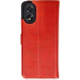 Mudanis Oppo A38 Kılıf Trend S Plus Kapaklı Kılıf - Kırmızı