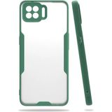 Mudanis Oppo A73 Kılıf Platin Silikon - Yeşil