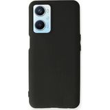 Mudanis Oppo A96 Kılıf First Silikon - Siyah