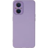 Mudanis Oppo Reno 7 Lite Kılıf Lansman Glass Kapak - Lila