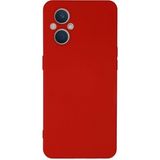 Mudanis Oppo Reno 7 Lite Kılıf Nano Içi Kadife Silikon - Kırmızı