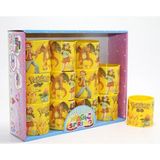 Mudanis Pokemon Baskılı Stres Yayı - Sarı Plastik Nostaljik Oyuncak 12'li Seti