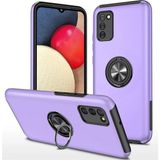 Mudanis Samsung Galaxy A02S Kılıf Elit Yüzüklü Kapak - Mor