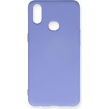 Mudanis Samsung Galaxy A10S Kılıf Nano Içi Kadife Silikon - Lila