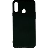 Mudanis Samsung Galaxy A20S Kılıf Nano Içi Kadife Silikon - Siyah