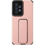 Mudanis Samsung Galaxy A53 5g Kılıf Mega Standlı Silikon - Pudra