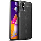 Mudanis Samsung Galaxy M31S Kılıf Auto Focus Kapak - Siyah