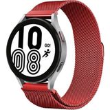 Mudanis Samsung Galaxy Watch 4 Metal Mıknatıslı Kordon (Saat Değildir) - Kırmızı