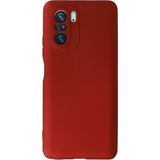 Mudanis Xiaomi Poco F3 Kılıf First Silikon - Kırmızı