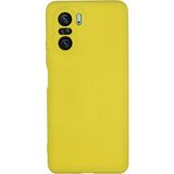 Mudanis Xiaomi Poco F3 Kılıf Nano Içi Kadife Silikon - Sarı