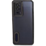 Mudanis Xiaomi Poco F5 Pro Kılıf Slot Silikon - Siyah