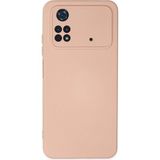 Mudanis Xiaomi Poco M4 Pro 4g Kılıf Nano Içi Kadife Silikon - Pudra