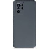 Mudanis Xiaomi Poco X3 Gt Kılıf Nano Içi Kadife Silikon - Gri