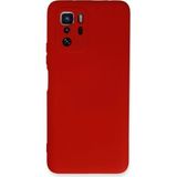 Mudanis Xiaomi Poco X3 Gt Kılıf Nano Içi Kadife Silikon - Kırmızı