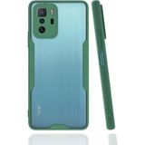Mudanis Xiaomi Poco X3 Gt Kılıf Platin Silikon - Yeşil