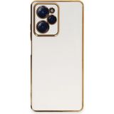 Mudanis Xiaomi Poco X5 Pro 5g Kılıf Volet Silikon - Beyaz