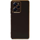Mudanis Xiaomi Poco X5 Pro 5g Kılıf Volet Silikon - Siyah