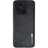 Mudanis Xiaomi Redmi 10C Kılıf Loop Deri Silikon - Lacivert