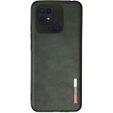 Mudanis Xiaomi Redmi 10C Kılıf Loop Deri Silikon - Yeşil