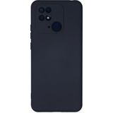 Mudanis Xiaomi Redmi 10C Kılıf Nano Içi Kadife Silikon - Lacivert