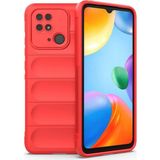 Mudanis Xiaomi Redmi 10C Kılıf Optimum Silikon - Kırmızı