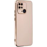 Mudanis Xiaomi Redmi 10C Kılıf Volet Silikon - Pembe