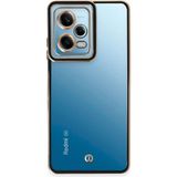 Mudanis Xiaomi Redmi Note 12 5g Kılıf Liva Lens Silikon - Siyah