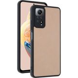 Mudanis Xiaomi Redmi Note 12 Pro 4g Kılıf Aras Deri Kapak - Pudra