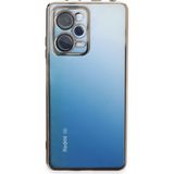 Mudanis Xiaomi Redmi Note 12 Pro 5g Kılıf Razer Lensli Silikon - Gold