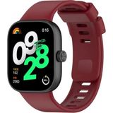 Mudanis Xiaomi Redmi Watch 4 Klasik Kordon (Saat Değildir) - Bordo - Renkli - Standart