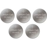 Mudanis Yuma CR2032 Süper Lityum 3V 5’li Kart Düğme Pil