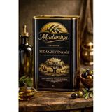 Mudaniya Natürel Soğuk Sıkım Sızma 5L (4800Gr) Zeytinyağı
