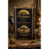 Mudaniya Soğuk Sıkım Sızma Natürel 5l (4800GR) Zeytinyağı - 5 lt