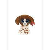 Muddles - Dog Brown White Reg Peluş Oyuncak
