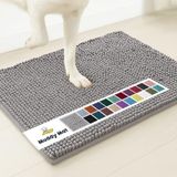 Muddy Mat® Televizyonda Gösterilir - Çamurlu Pençeler için Süper Emici Mikrofiber Köpek Kapı Paspası, Kaymaz Yıkanabilir Evcil Hayvan Halısı, Hızlı Kuruyan Şönil Giriş Halısı, Makinede Yıkanabilir İç