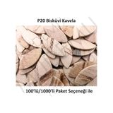 Mudemu Ahşap Bisküvi Kavela No:20 Lamel Yaprak 100'Lü Paket