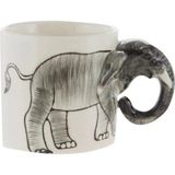 Mudo Concept ELEPHANT WILD KAHVE FİNCANI - Gri