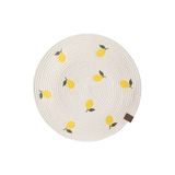Mudo Concept FRUITY GARDEN YUVARLAK AMERİKAN SERVİSİ 35 CM LİMON