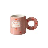 Mudo Concept LISMORE KUPA PEMBE 14 CM 300ML