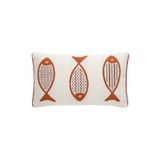 Mudo Concept MARİN FISH WAVE KIRLENT TURUNCU 30X50 CM