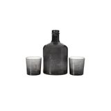 Mudo Concept Retro Cam Karaf Seti Siyah - 1900 ml