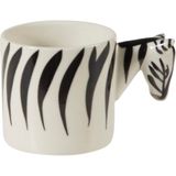 Mudo Concept ZEBRA WILD KAHVE FİNCANI - Renkli