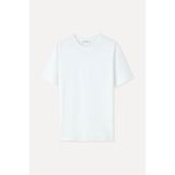 Mudo Erkek Beyaz Loose Fit Bisiklet Yaka T-Shirt