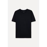 Mudo Erkek Beyaz Pamuklu Bisiklet Yaka T-Shirt