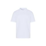 Mudo Erkek Beyaz Polo Yaka Örme Kısa Kollu T-Shirt