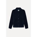 Mudo Erkek Indigo Kadife Bomber Ceket