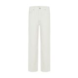 Mudo Erkek Kırık Beyaz Loose Fit Jean Pantolon