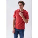 Mudo Erkek Kırmızı Polo Yaka T-Shirt