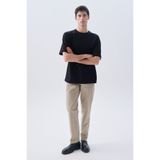 Mudo Erkek Koyu Bej Straight Fit Pantolon